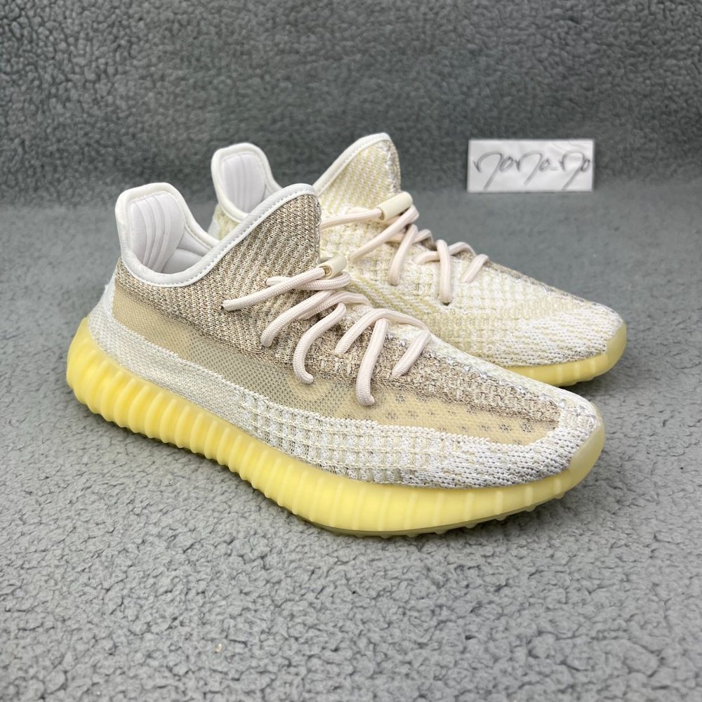Yeezy Boost 350 V2 Mens 6.5 Shoes White Natural Adidas Kanye West 2020 Sneaker 2